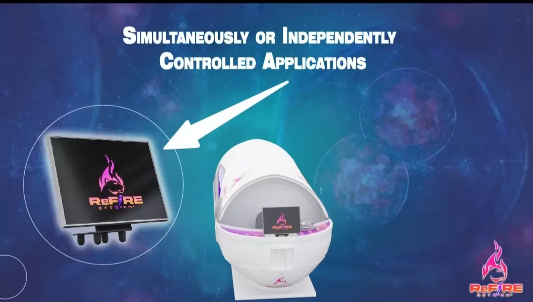 A device with the words'simplibus or independently controlled applications' on it.