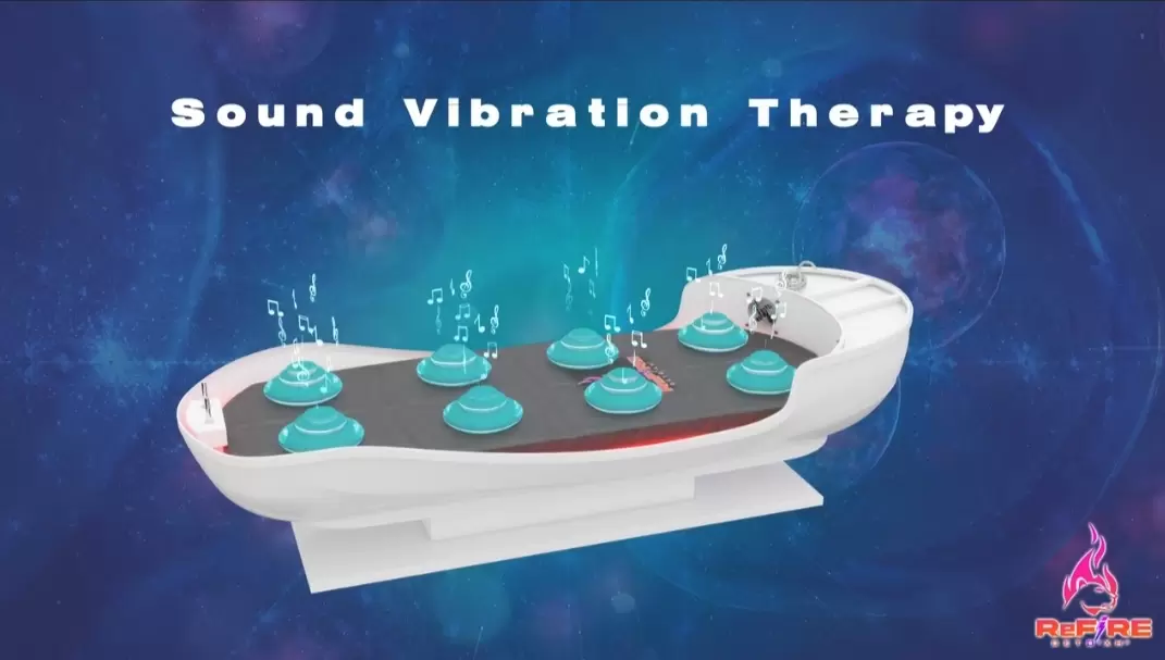 Sound vibration therapy.
